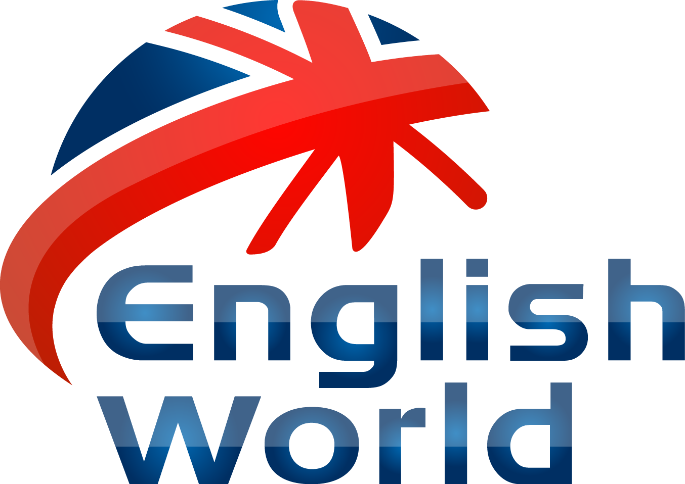 English world logo